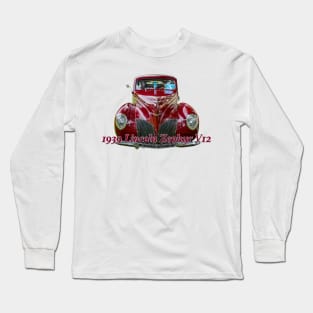 1939 Lincoln Zephyr V12 4 Door Sedan Long Sleeve T-Shirt